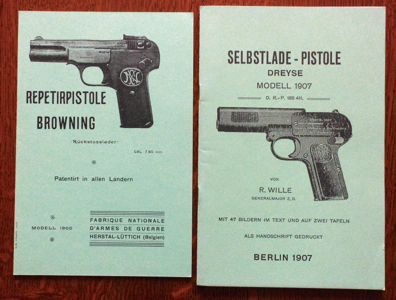 Bedienungsanleitungen für Dreyse 1907 und eine FN 7,65mm – nuotrauka 1