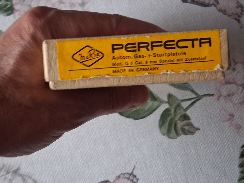 Schöne Perfecta" MaRie" Mod.G 5/ 8 mm- PTB 12, Rar ! – Bild 6