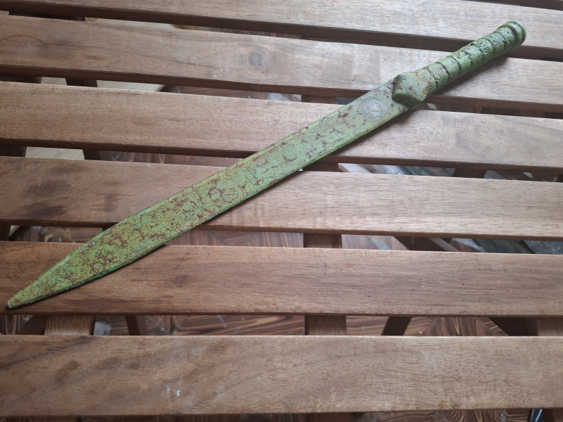 Römisches Gladius-Schwert, Bronze – image 5