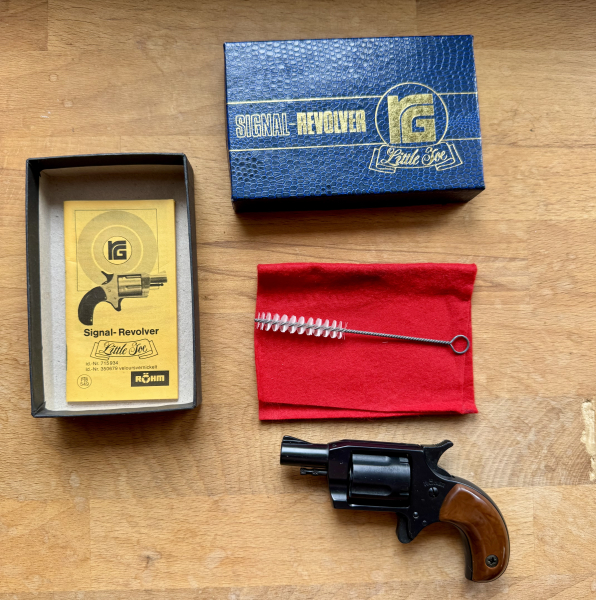 Revolver Röhm Little Joe 6mm Knall neuwertig – Bild 4