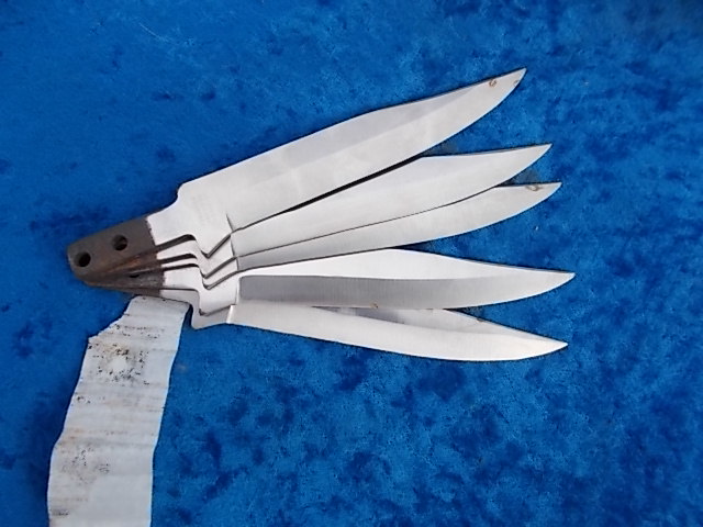 Achtung Sammler 5 Solinger Messerklingen Jagdmesser zum selberbauen no 98 Salut Teile – Bild 5