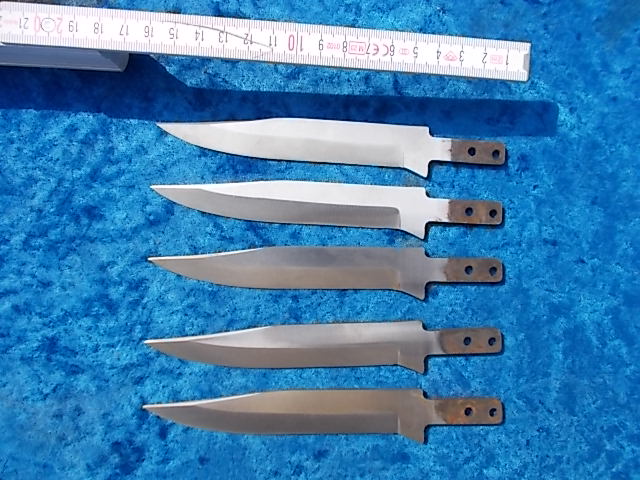 Achtung Sammler 5 Solinger Messerklingen Jagdmesser zum selberbauen no 98 Salut Teile – Bild 3