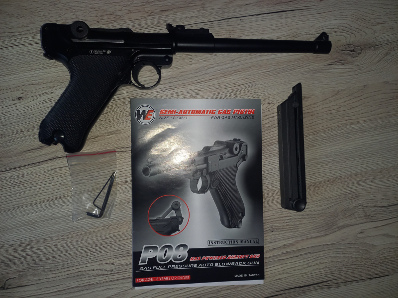 CO2 Pistole P08 für 6mm BB – billede 4