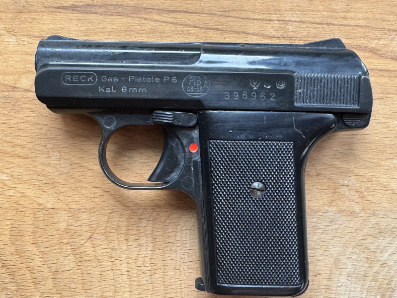 Pistole Reck P6 im cal 8mm Knall – Bild 2