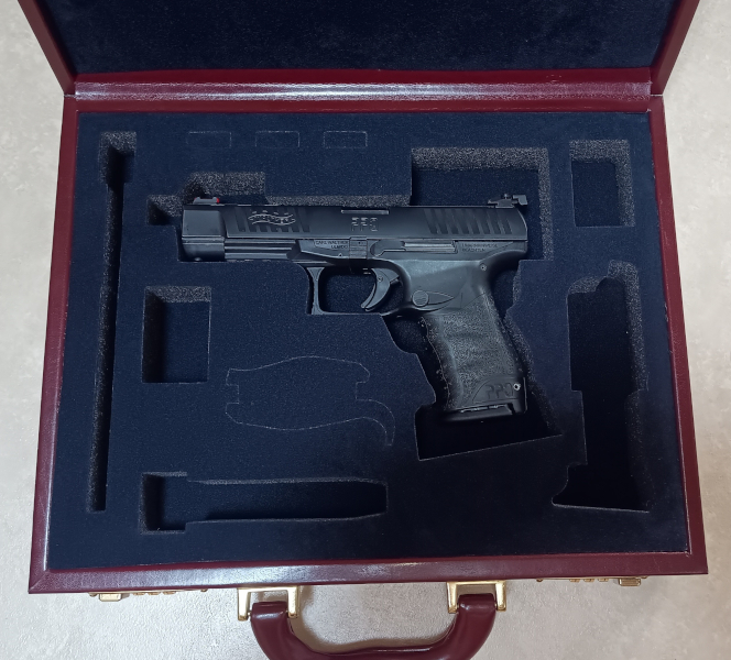 Walther Luxus Koffer Kunstleder Waffenkoffer Pistolenkoffer – Bild 3