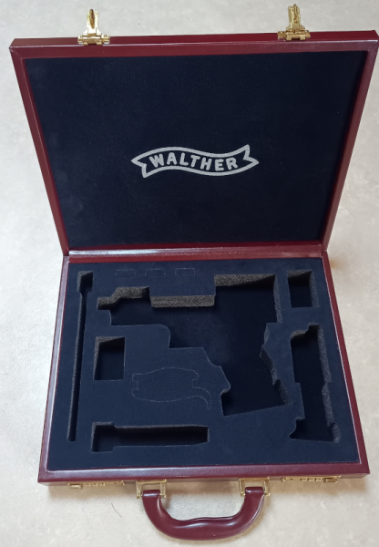 Walther Luxus Koffer Kunstleder Waffenkoffer Pistolenkoffer – Bild 2