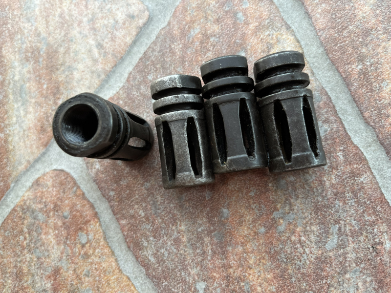 M16A1 CAR15 XM177 AR15 Birdcage A1 MFD Mündungsfeuerdämpfer Flash Hider Cache Flamme 5,56x45NATO – Bild 2