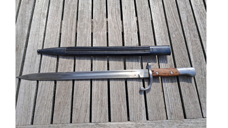 Bajonett Brasilien M1908/34 für Mauser 98 – Bild 2