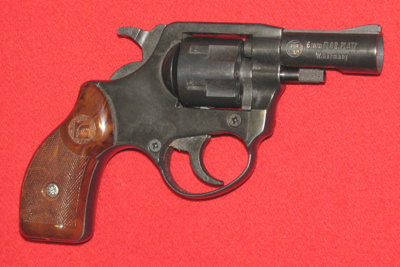 RÖHM Schreckschuss- Revolver, eine RÖHM RG 76 mit der PTB 140 / 2 in 6mm FLOB. PLATZ – Bild 5