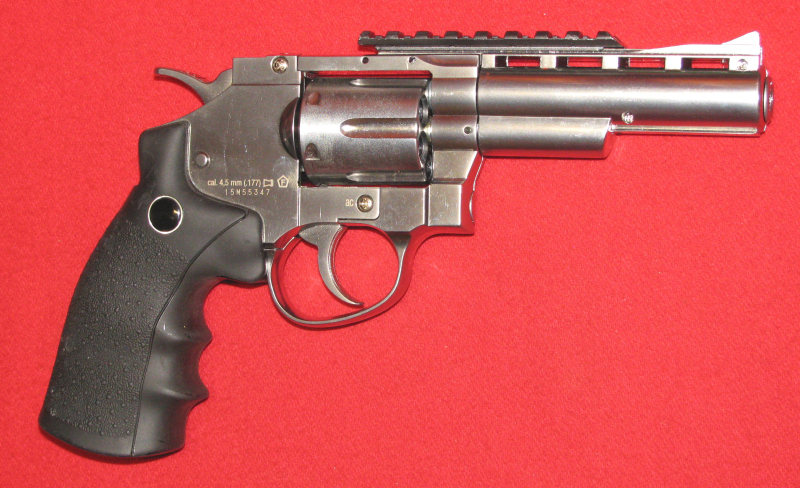CO2 Revolver aus der LEGENDS - Serie, ein S 40 mit F - Zeichen in CAL. 4,5mm – Bild 5