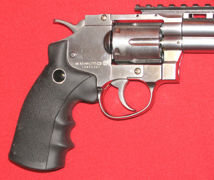 CO2 Revolver aus der LEGENDS - Serie, ein S 40 mit F - Zeichen in CAL. 4,5mm – Bild 6