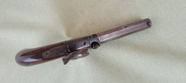 feine deutsche Taschenpistole, Mitte 19. Jahrhundert – Bild 5