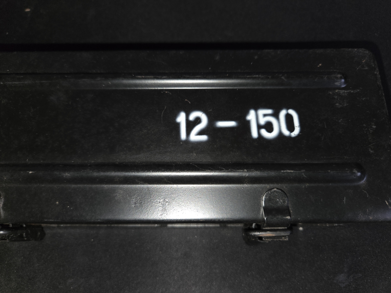 Ziellinienprüfer .50 BMG / Ziellinienprüfgerät NVA TOP Zustand Zielfernrohr Einstellhilfe 12,7mm – Bild 3