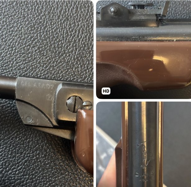 Diana Mod.5 F im Fünfeck mit Zubehör – Bild 2
