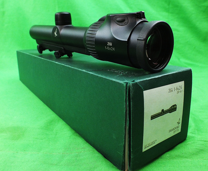 Drückjagdglas Swarovski Z6i 1-6 x24 Blaser Sattelmontage Neuwertig – Bild 1