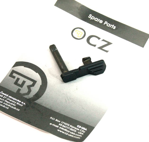 1 x Original SLIDE STOP Spare Part / Ersatzteil Schlittenfanghebel LANG CZ Pistole 75 SP-01 SHADOW 1 – Bild 1