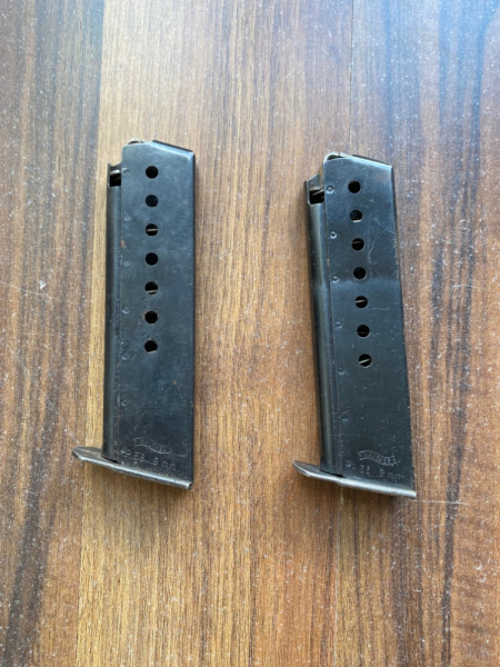P38 Magazin Walther Gestempelt Adler 136 – Bild 1