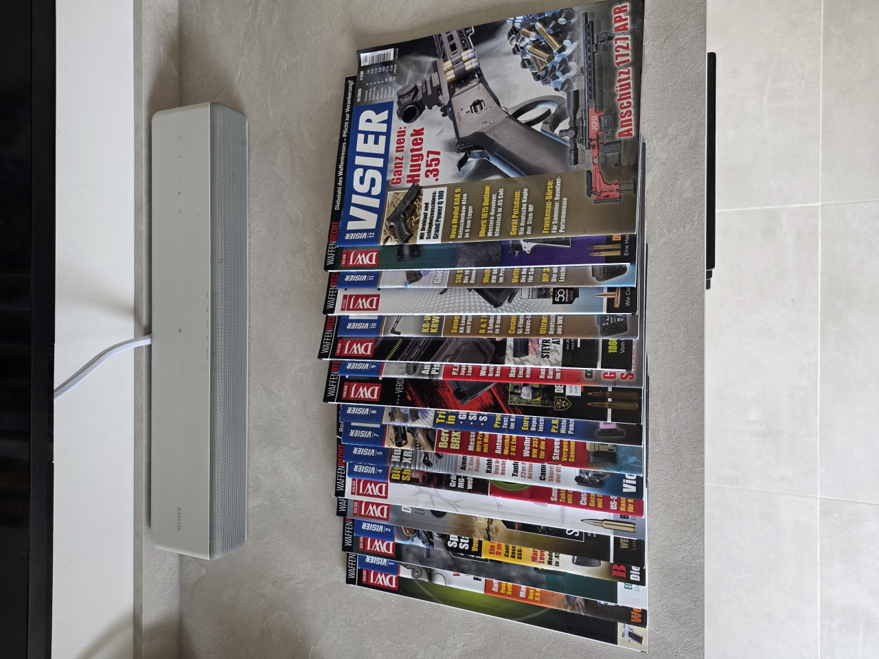 DWj & Visier 01 bis teilweise 12/2025 18× im Mix Nichtraucher Haushalt – Bild 1