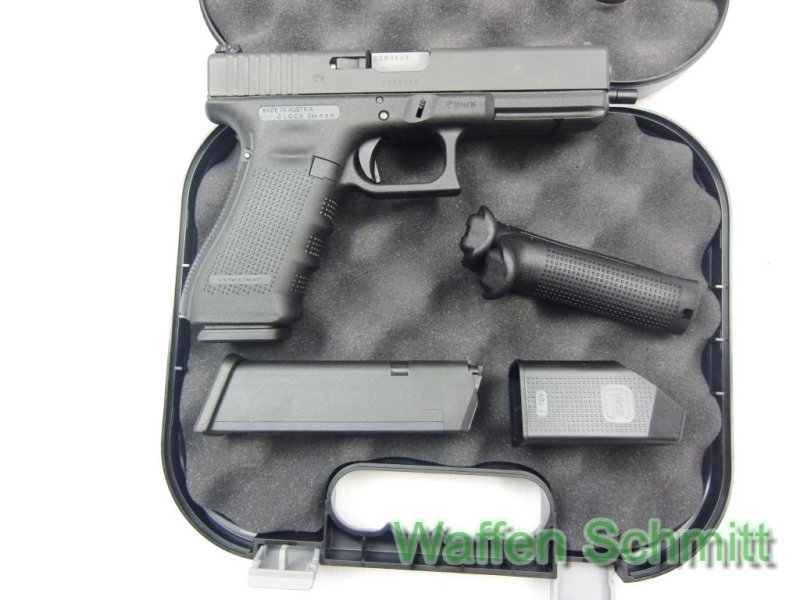 Pistole Glock 17 Gen.4, Kaliber 9mm Luger. Im Originalkoffer. Sehr guter Zustand!!! – Bild 1