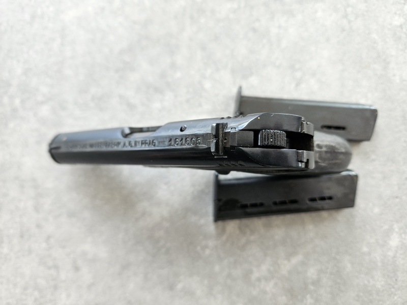 Halbautomatische Pistole Brünner Waffenwerke Pistole Modell 27 im Kaliber 7,65 mm Browning – Bild 4