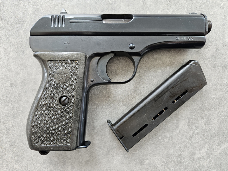 Halbautomatische Pistole Brünner Waffenwerke Pistole Modell 27 im Kaliber 7,65 mm Browning – Bild 1