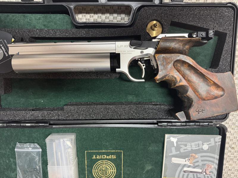 Steyr LP 10 Compact (Pressluft, Matchpistole) – imagem 4