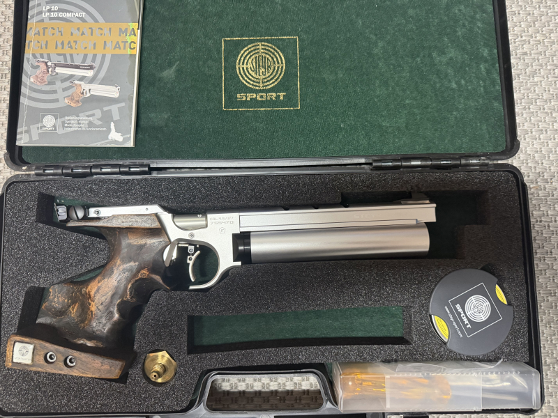 Steyr LP 10 Compact (Pressluft, Matchpistole) – imagem 1