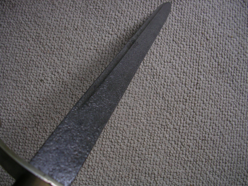 Sachsen Hirschfänger Klinge 1820 alter Eigenbau – obrázek 5