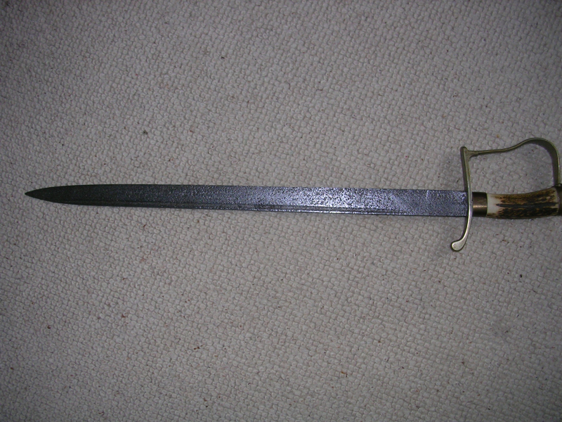 Sachsen Hirschfänger Klinge 1820 alter Eigenbau – obrázek 3