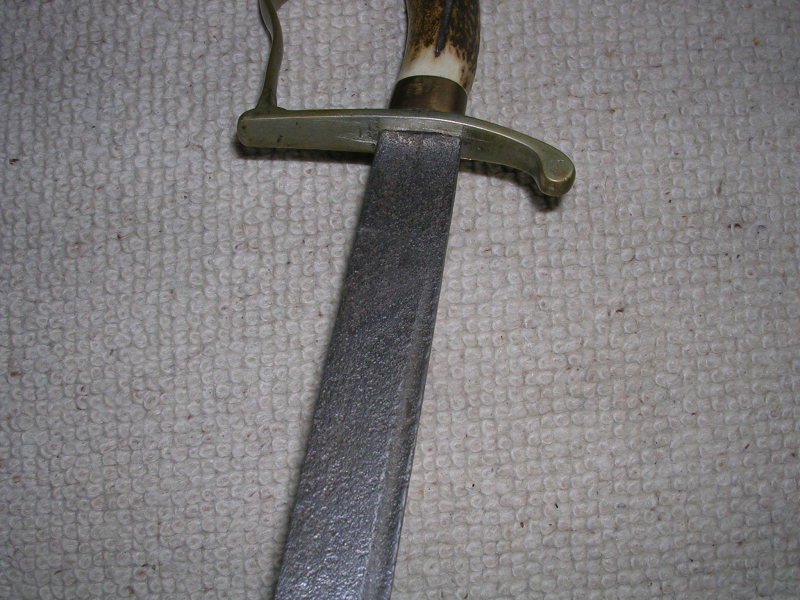 Sachsen Hirschfänger Klinge 1820 alter Eigenbau – obrázek 6