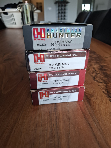 338.WinMag Hornady ELD-X und SST – immagine 1