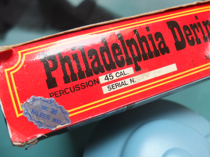 Derringer Philadelphia, 800er Silber Ausführung, Selten! – kuva 4
