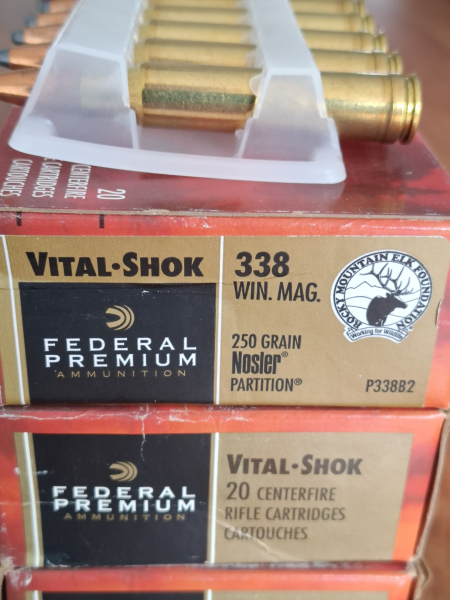 338.WinMag Federal Premium Vital-Shok Nosler-Partition 250gr. – Bild 2