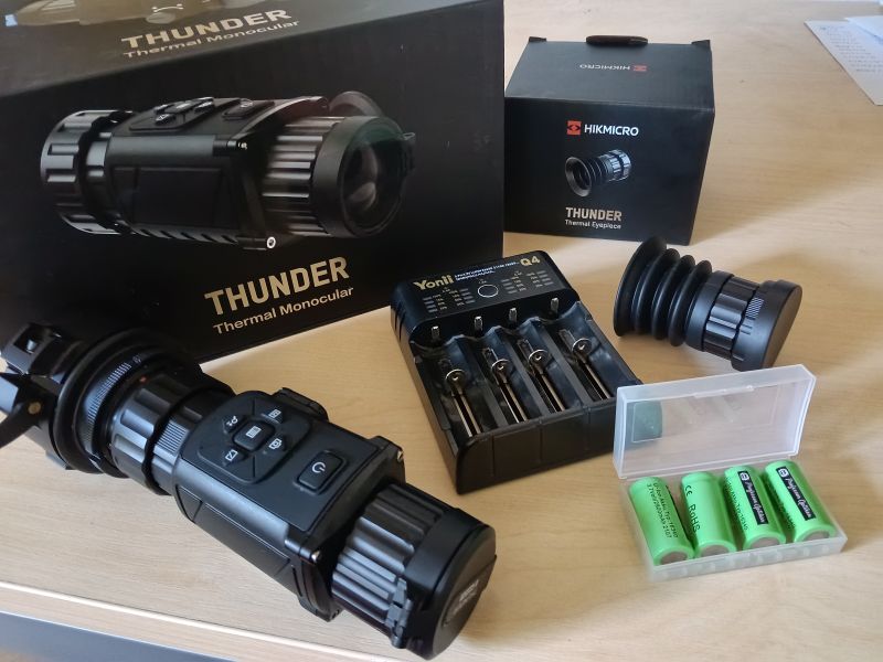 Hikmicro Thunder TH35PC + Thermal Eyepiece – slika 1