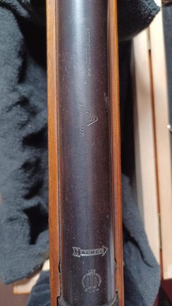 DDR Knicklauf Luftgewehr 4,5mm Haenel Suhl 3-56 – Bild 4