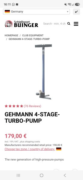 Gehmann Preßluftpumpe – bild 4