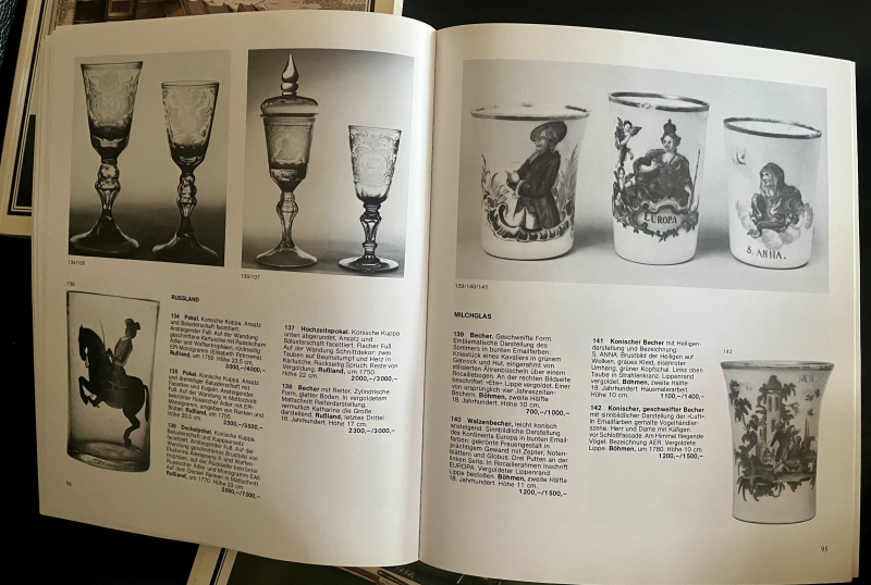 Battenberg Waffen Bücher Glas – immagine 5