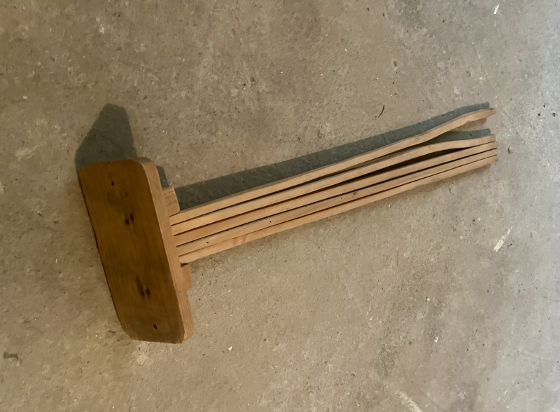 Hölzener Handtuchhalter – imagen 2
