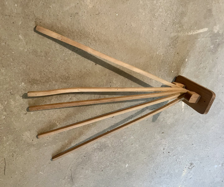 Hölzener Handtuchhalter – imagen 1