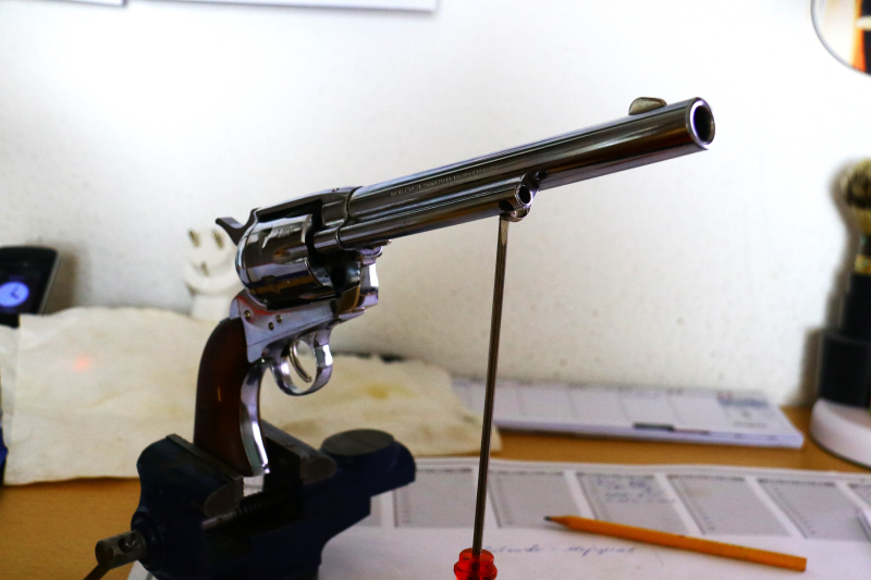 Verkauf Revolver Peasemker Mod. 121 Texas Scout – Bild 4