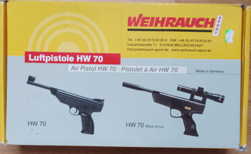 Weihrauch HW 70 , 4,5 mm – Bild 1