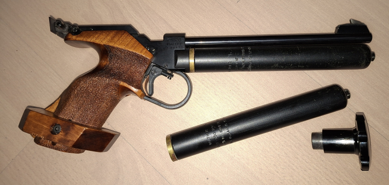 Walther CP 2 ,Co2 Luftpistole Kaliber 4,5mm,+ Zubehör – Bild 1