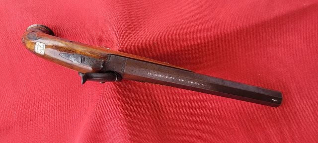 sehr feine deutsche Perkussionspistole, ca. 1840 – Bild 3