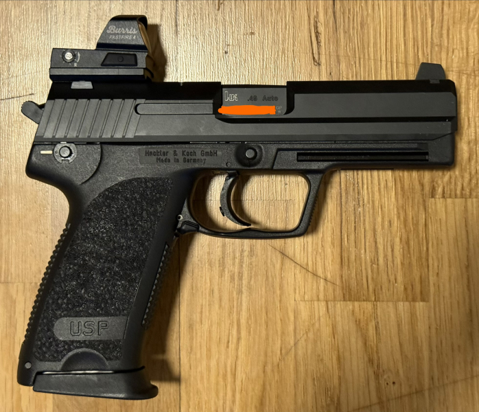 H&K USP Custom Sport .45acp (Burris FASTFIRE 4) – Bild 1
