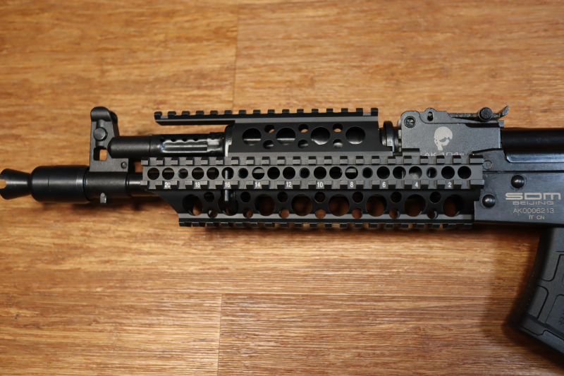 SL-Büchse 7,62x39 SDM AK-104s 12,5"/ 322mm Lauf/ 14mm Montageschien - Alu 4-Rail-System (AKM/AK47) – Bild 4