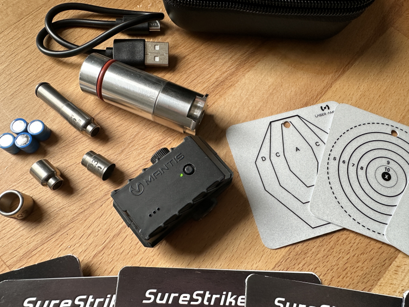 MantisX Laser Academy / SureStrike Laser-Trainingssystem – umfangreiches Set – Bild 2