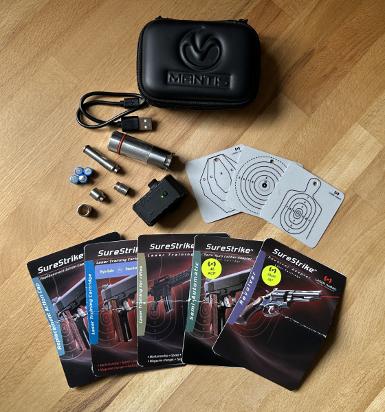 MantisX Laser Academy / SureStrike Laser-Trainingssystem – umfangreiches Set – Bild 1