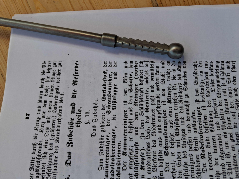 Nachbau Entladestock Zündnadelkarabiner M 57 – Bild 2