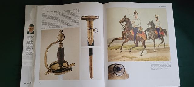 Mit blankem Säbel, Buch über Blankwaffen – billede 2