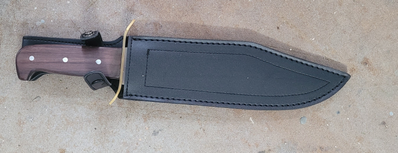 Bowie Messer mit Lederscheide, solide – εικόνα 1